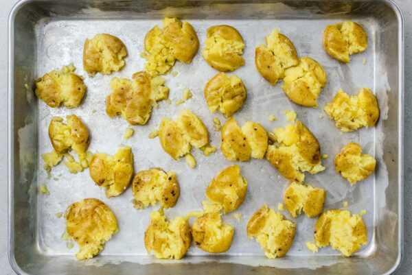 smashed potatoes | www.iamafoodblog.com