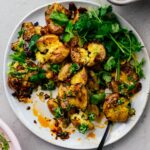 smashed potatoes recipe | www.iamafoodblog.com