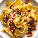 6 ingredient mushroom pasta recipe | www.iamafoodblog.com