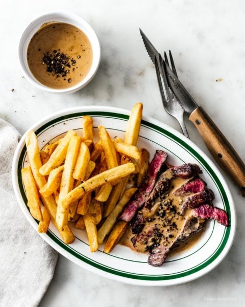 classic peppercorn steak sauce | www.iamafoodblog.com