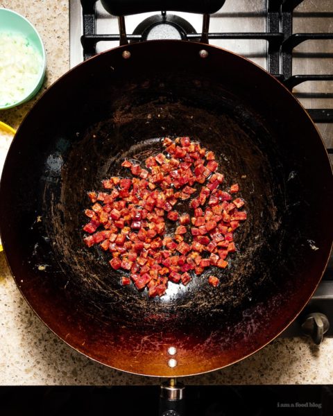 No matter what you call it: yang chow fried rice, young chow fried rice, yeung chow fried rice, or Yangzhou fried rice - there’s no denying that Chinese egg fried rice is delicious. This yang chow fried rice recipe will having you making better than takeout fried rice at home in no time flat. #friedrice #friedricerecipe #chinesefood #recipes #dinner #rice #takeout #betterthantakeout