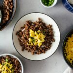 Easy Soboro Donburi Recipe | www.iamafoodblog.com