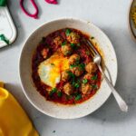 Moroccan Lamb Meatballs in Tomato Sauce | www.iamafoodblog.com