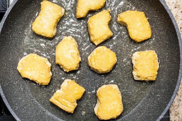 Tofu fried tofu nuggets recipe | www.iamafoodblog.com
