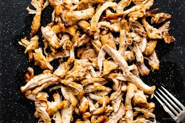 shredded chicken taco meat | www.iamafoodblog.com