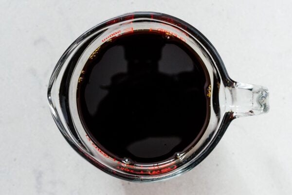 gingerbread loaf wet ingredients | www.iamafoodblog.com