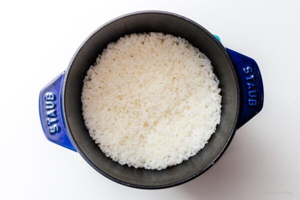 Cooked rice | www.iamafoodblog.com