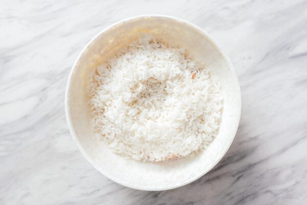 warm rice and salmon | www.iamafoodblog.com