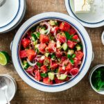 watermelon salad with feta | www.iamafoodblog.com